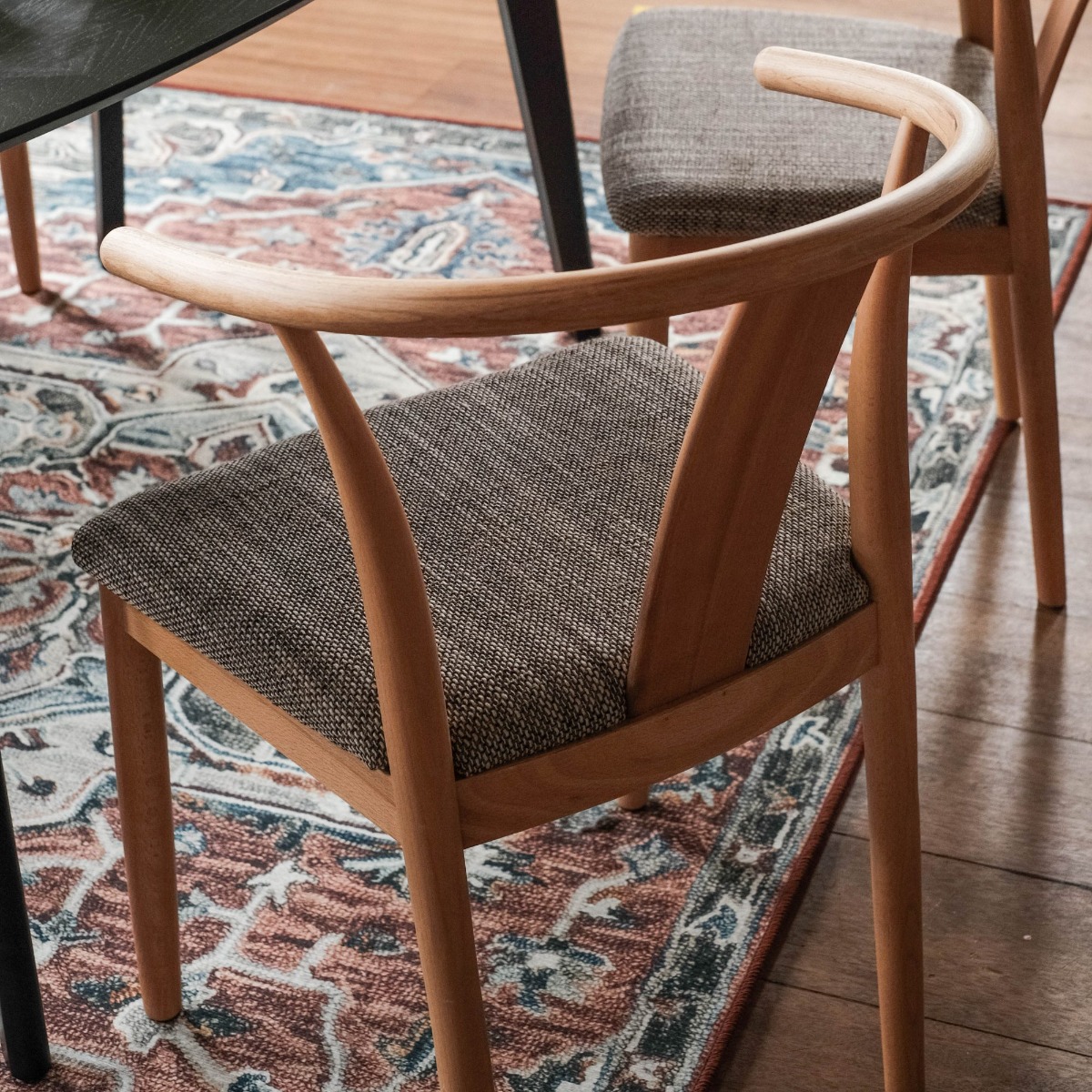 Ming Vintage Natural Dining Chair