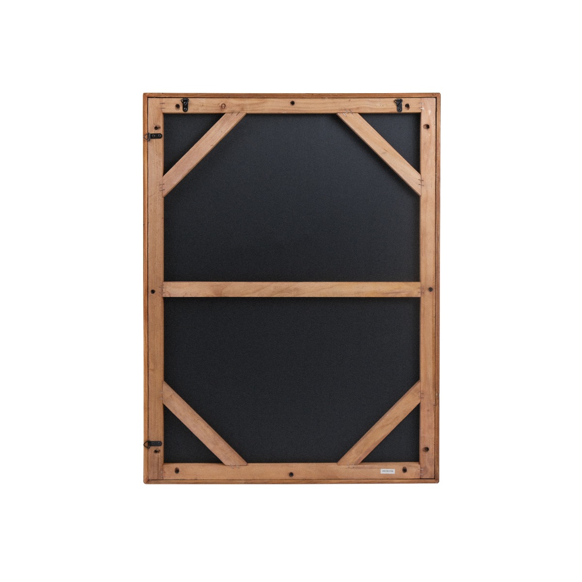 Modern Rustic Wall Art 62x82cm - Black