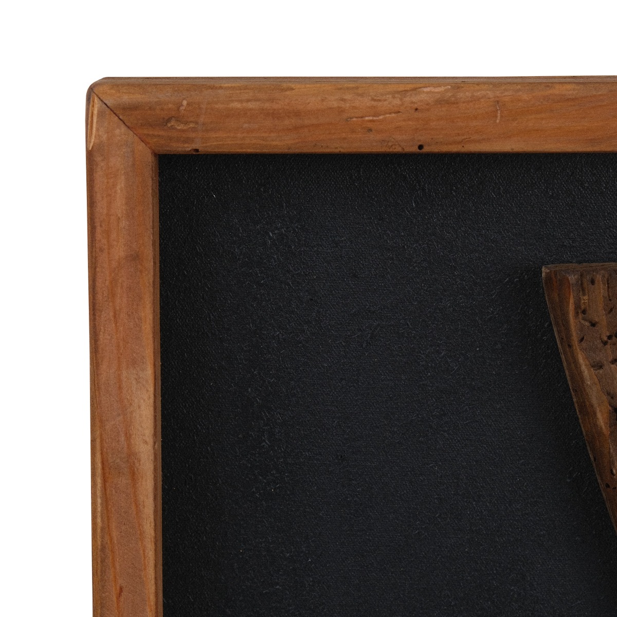 Modern Rustic Wall Art 62x82cm - Black