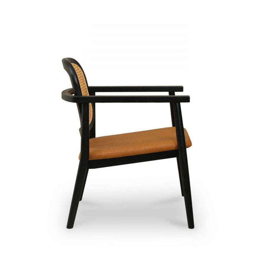 Mori Ebony Lounge Chair