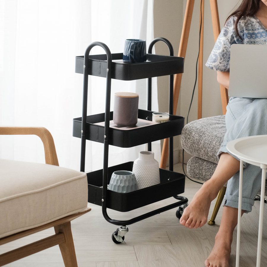Nadiah Black Trolley