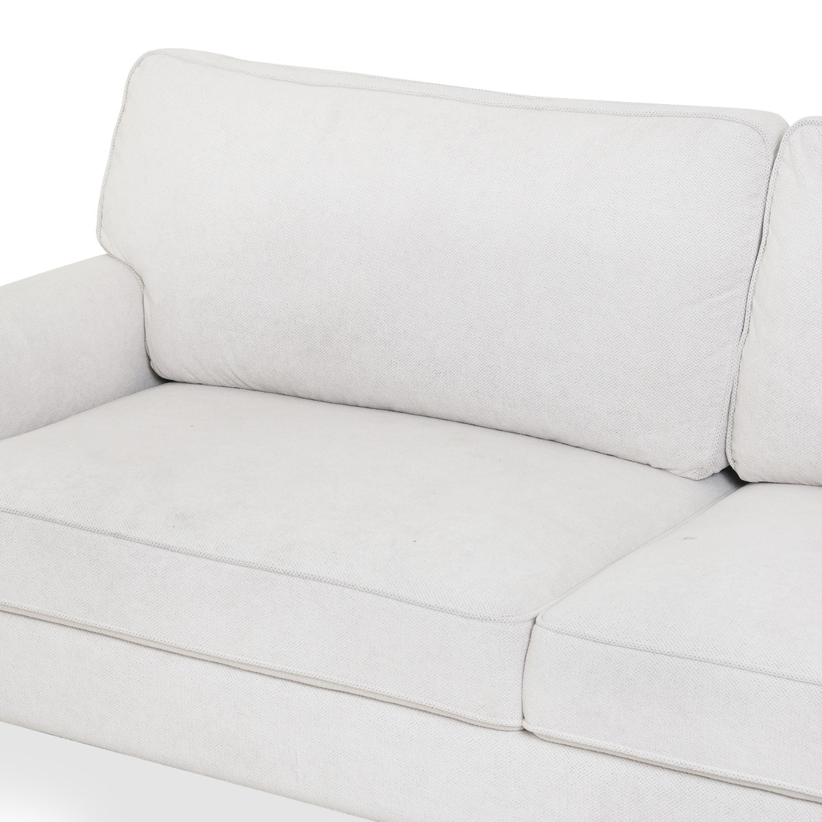 Naomi Chiffon Beige 3 Seater Sofa