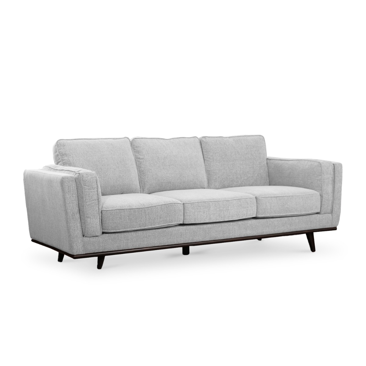 Noah Light Grey 3 Seater Sofa
