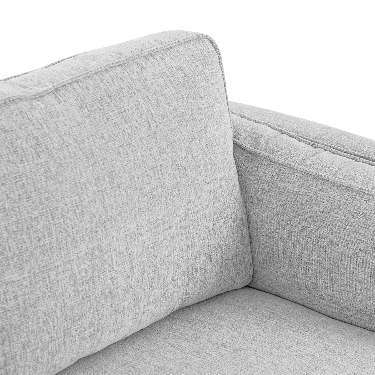 Noah Light Grey 3 Seater Sofa