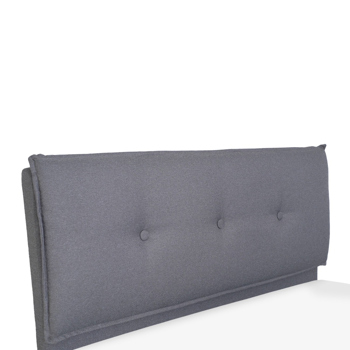 Nora Pebble Grey King Headboard