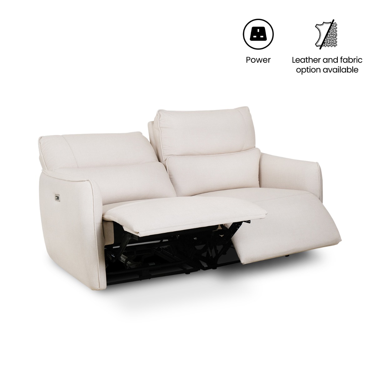 Camilla 2 Seater Double-Power Reclining Sofa