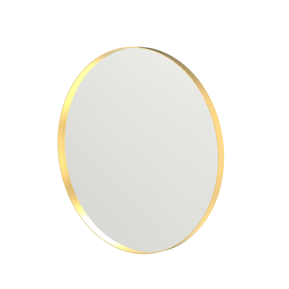 Oyna Brass Round Mirror Dia80cm