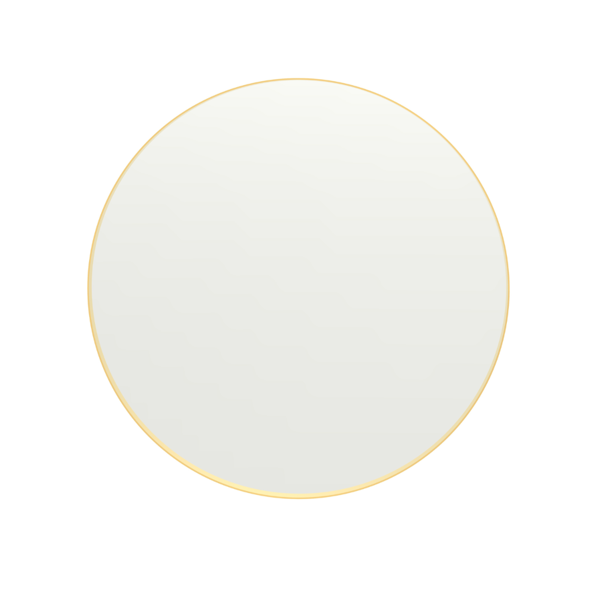 Oyna Brass Round Mirror Dia80cm
