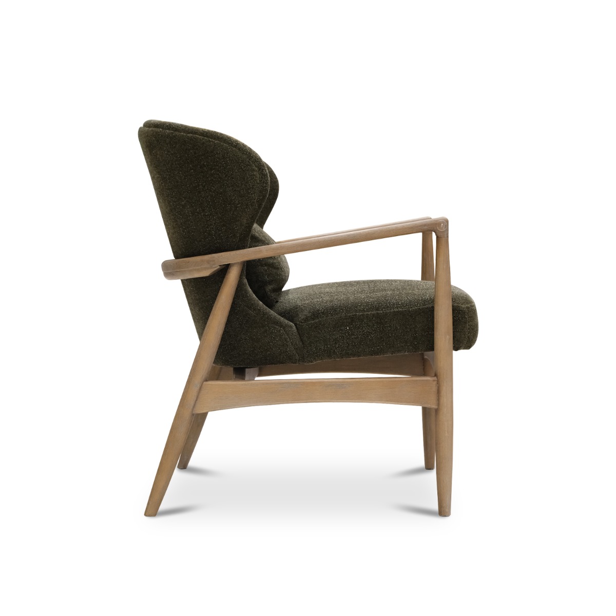 Paloma Retro Green Lounge Chair