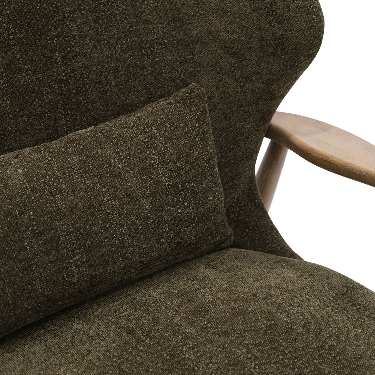 Paloma Retro Green Lounge Chair