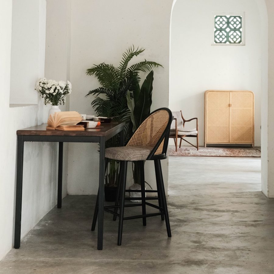 Peninsular Ebony Bar Stool
