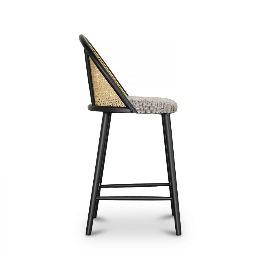 Peninsular Ebony Bar Stool