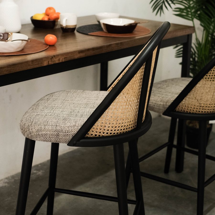 Peninsular Ebony Counter Stool