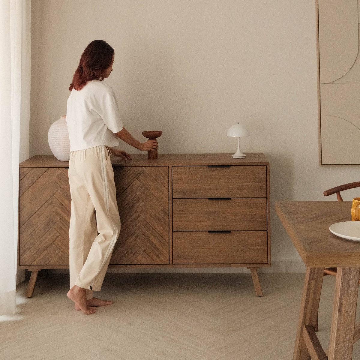 Brixton Smoke Walnut Sideboard