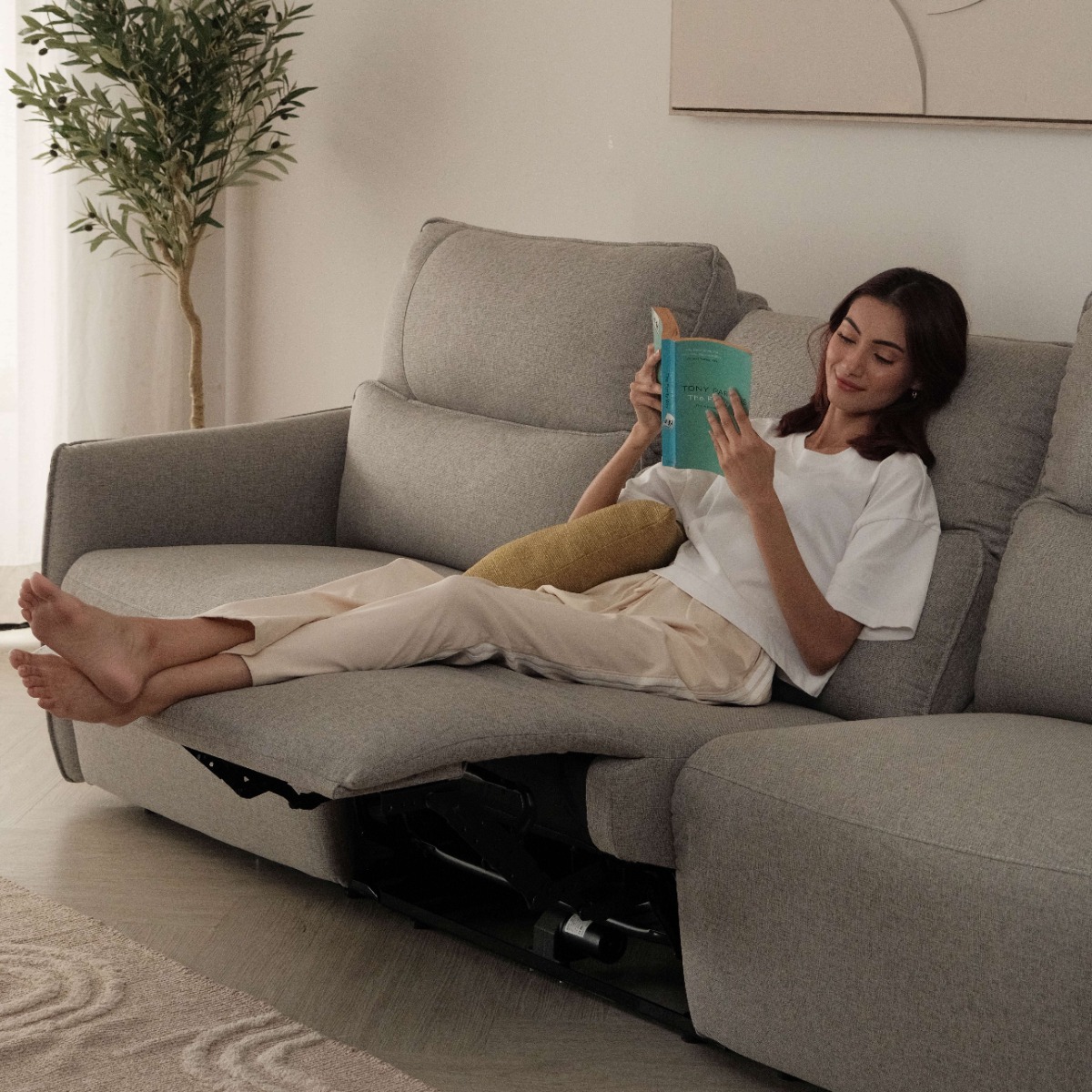 Camilla 3 Seater Triple-Power Reclining Sofa