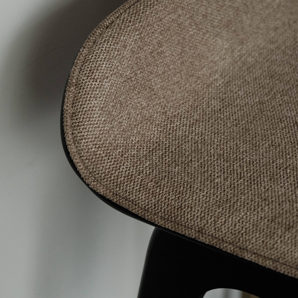 Daryl Ebony Bar Stool - Saddle Brown