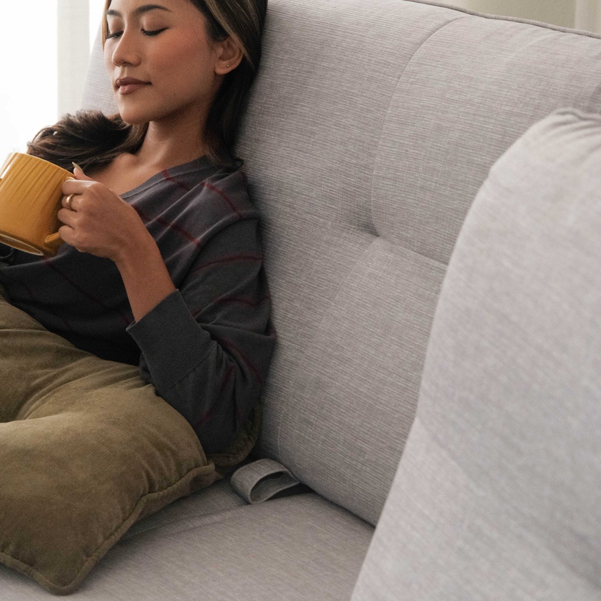 Claudia Left Corner Sofa With Adjustable Back