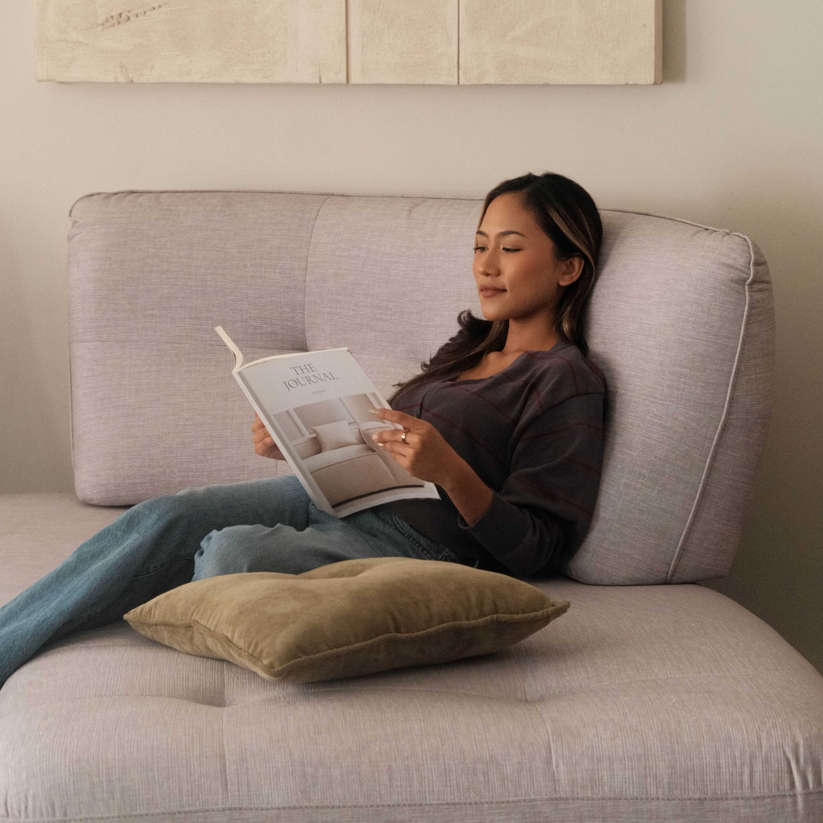 Claudia Left Corner Sofa With Adjustable Back
