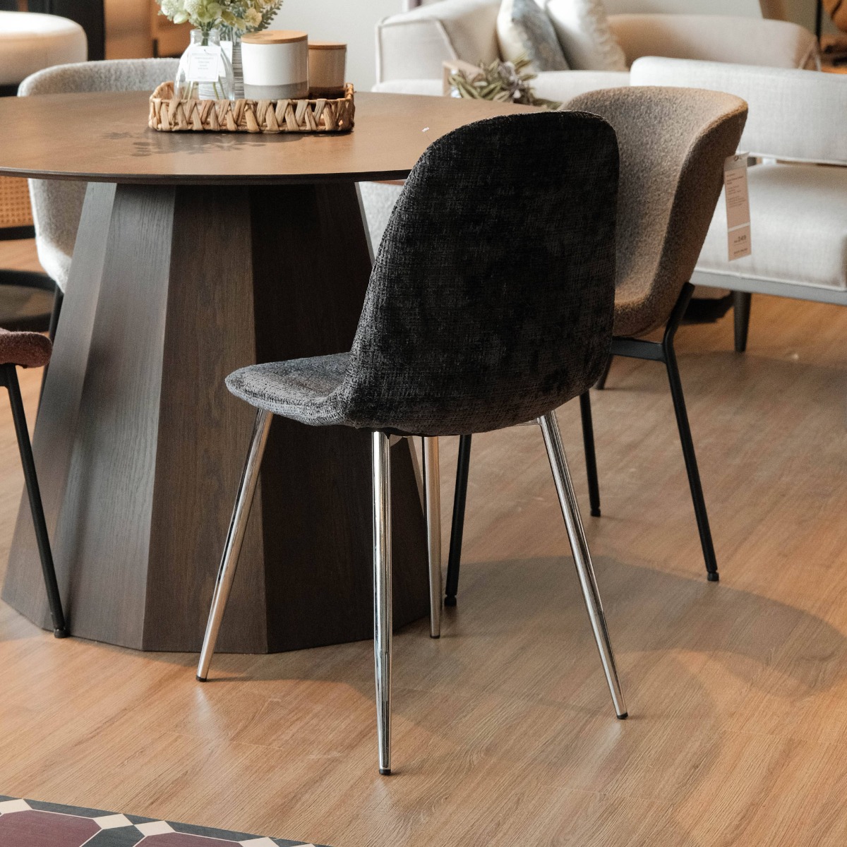 Sera Dining Chair Coal Grey