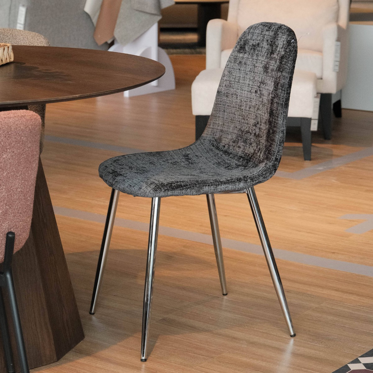 Sera Dining Chair Coal Grey