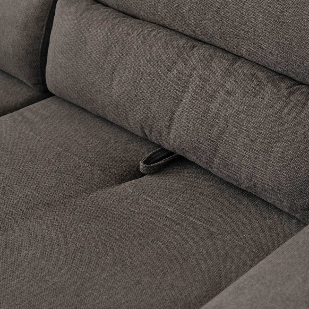 Sway Dark Grey 3 Seater Sofa With Adjustable Back