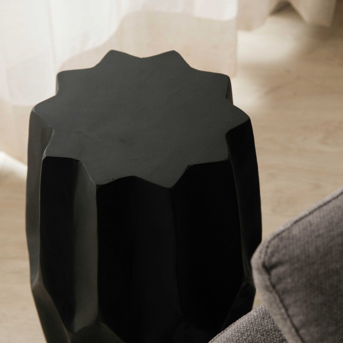 Bintang Ebony Side Table