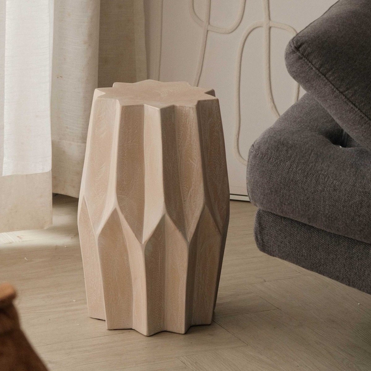 Bintang Ivory Side Table