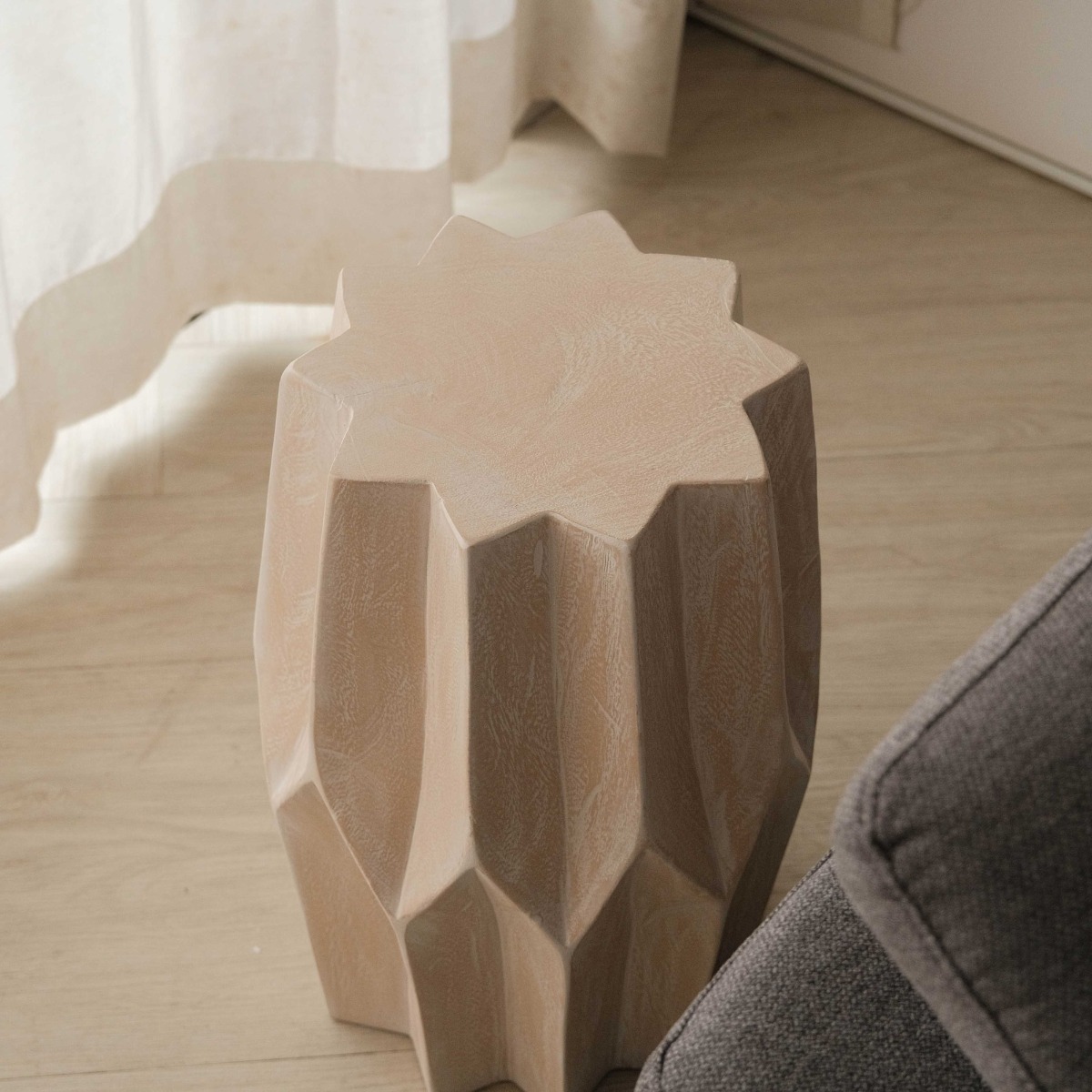 Bintang Ivory Side Table