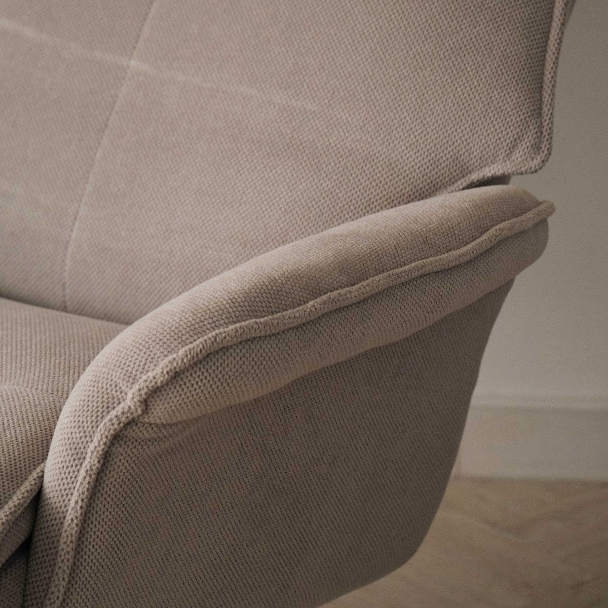 Zack Mist Grey Reclining Lounge Chair