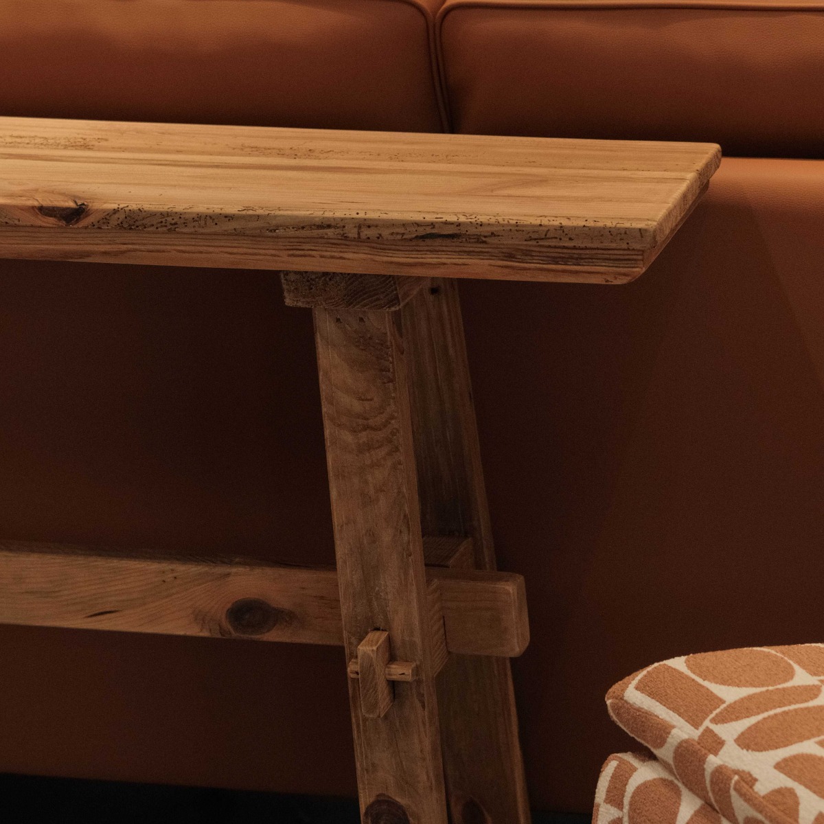 Reclaimed Wood Console Table