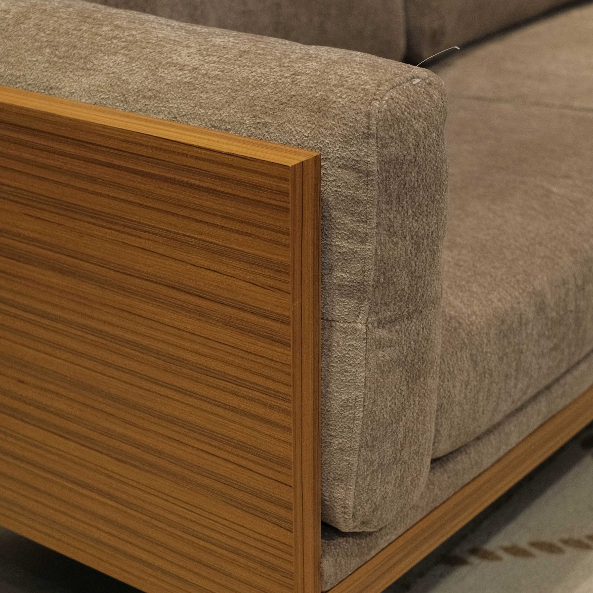 Matthias Sand Beige 3 Seater Sofa