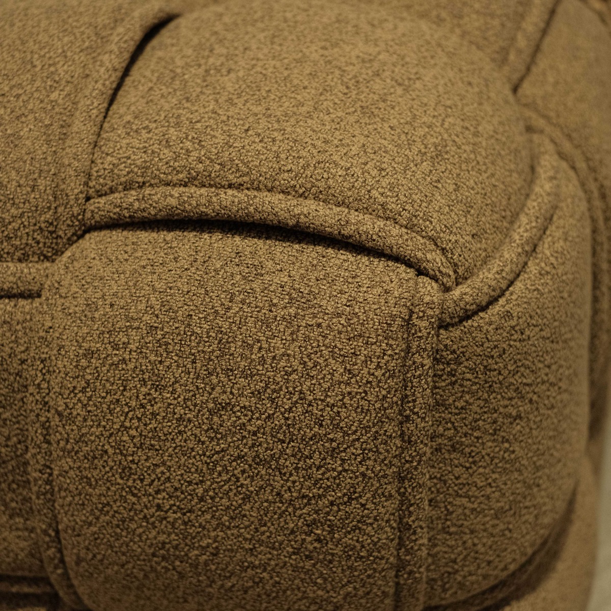 Cuboid Autumn Brown Stool