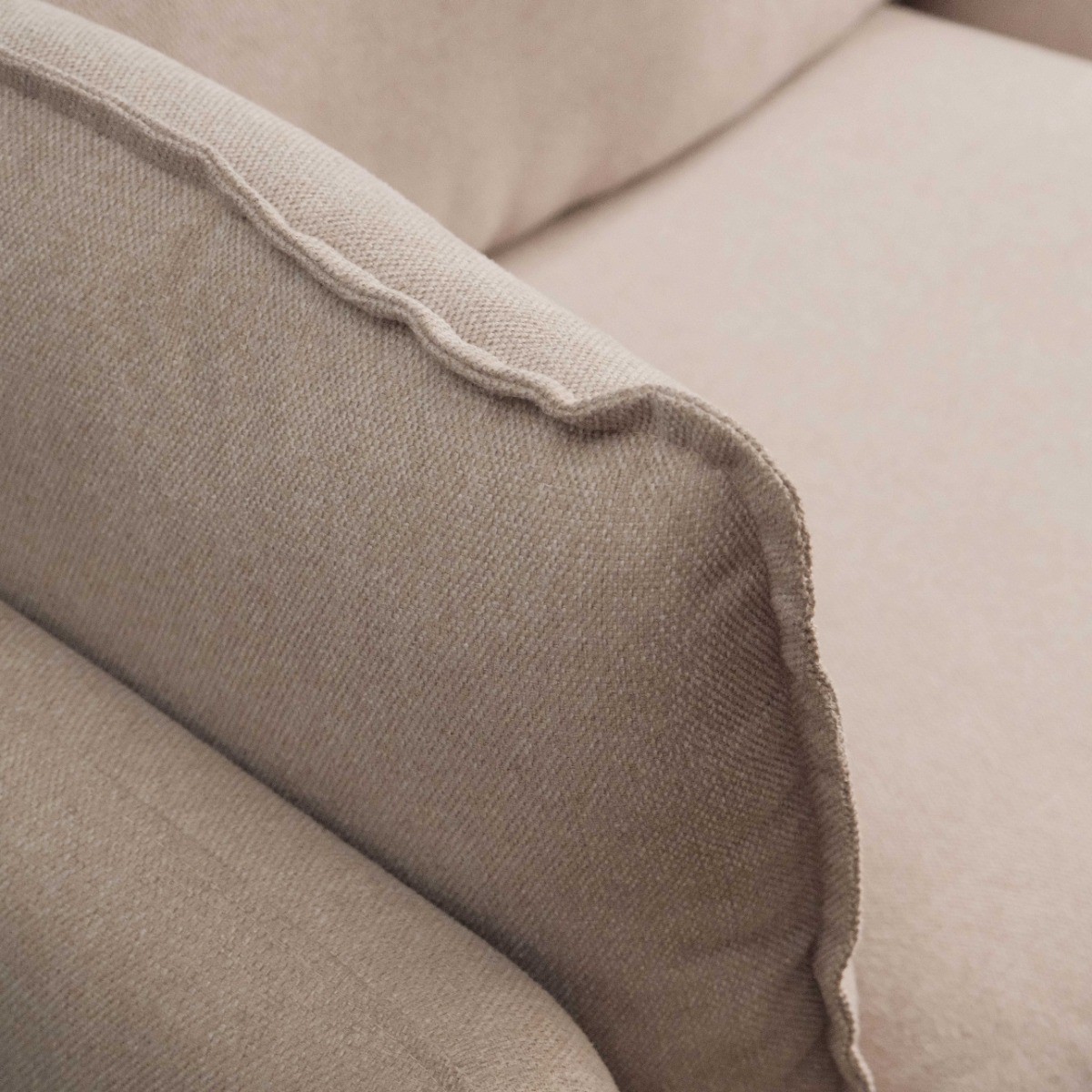 Brett Light Grey 3 Seater Sofa