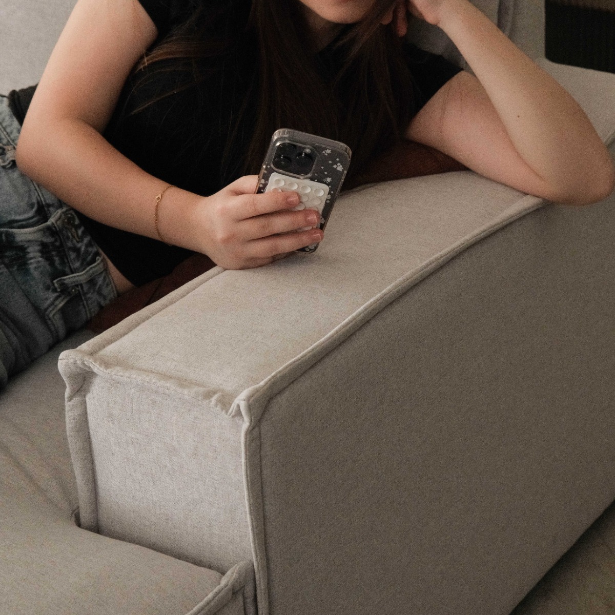 Judith Mist Grey 4 Seater Sofa