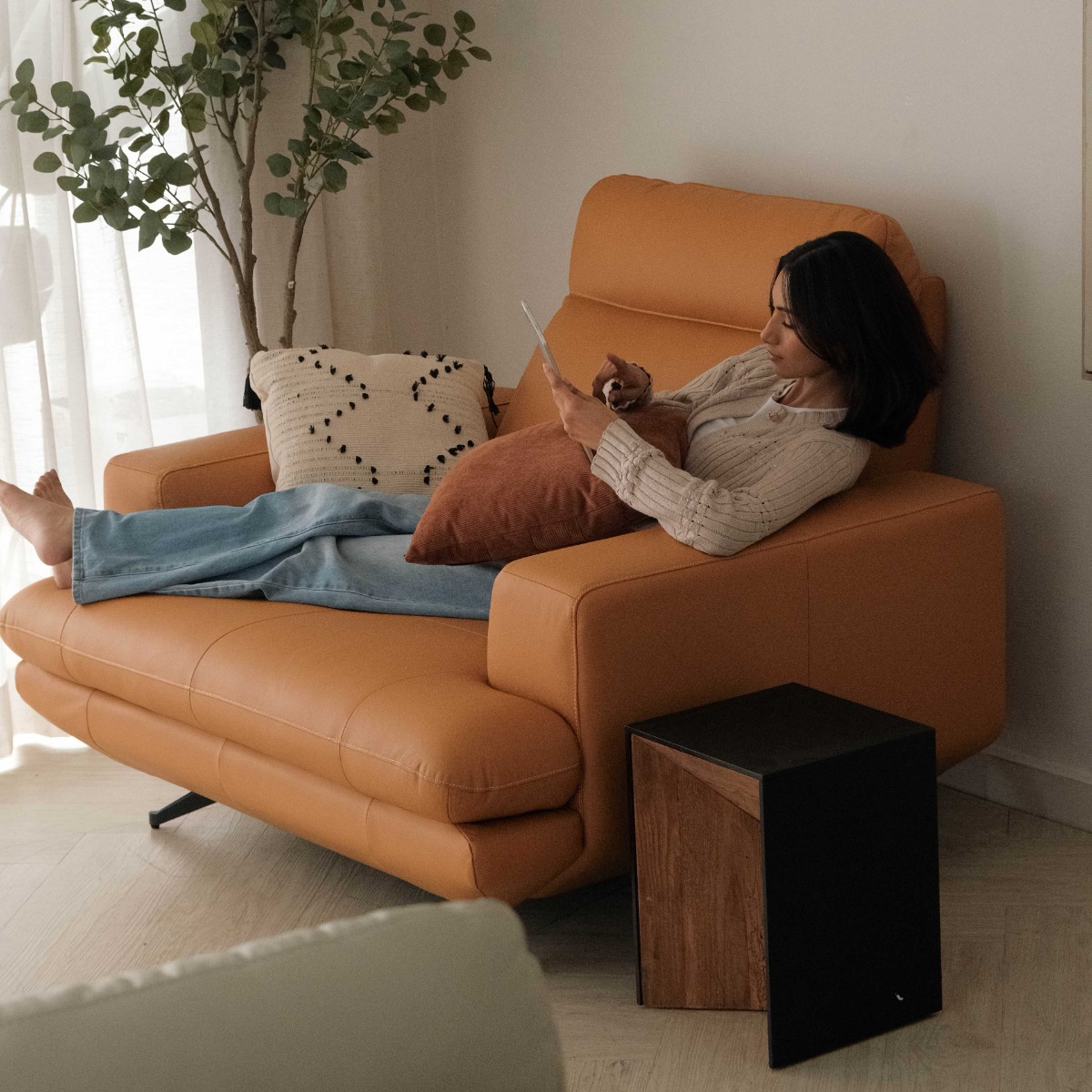 Mason 1 Seater Sofa With Adjustable Back