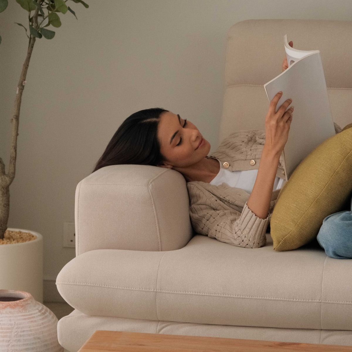 Mason Left Sectional Sofa With Adjustable Back
