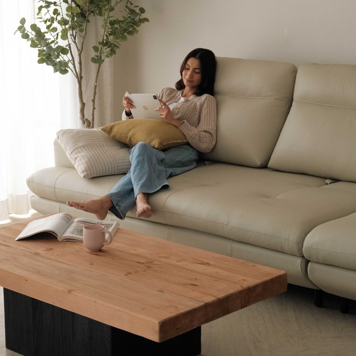 Mason 4 Seater Sofa With Adjustable Back