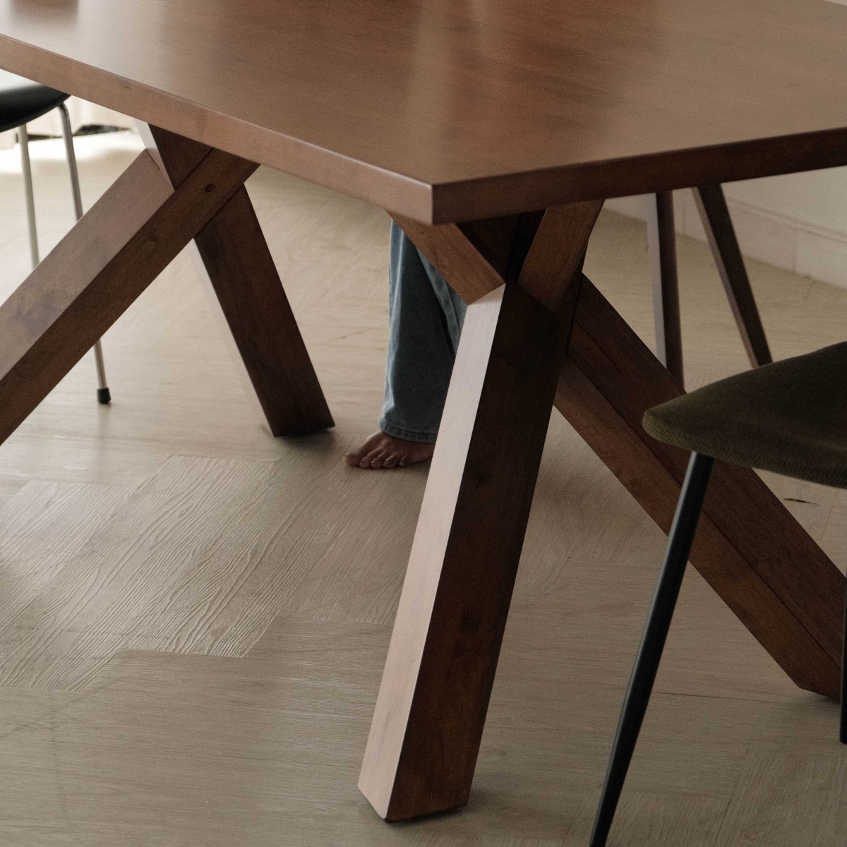 Jameson Honey Oak Dining Table 180cm