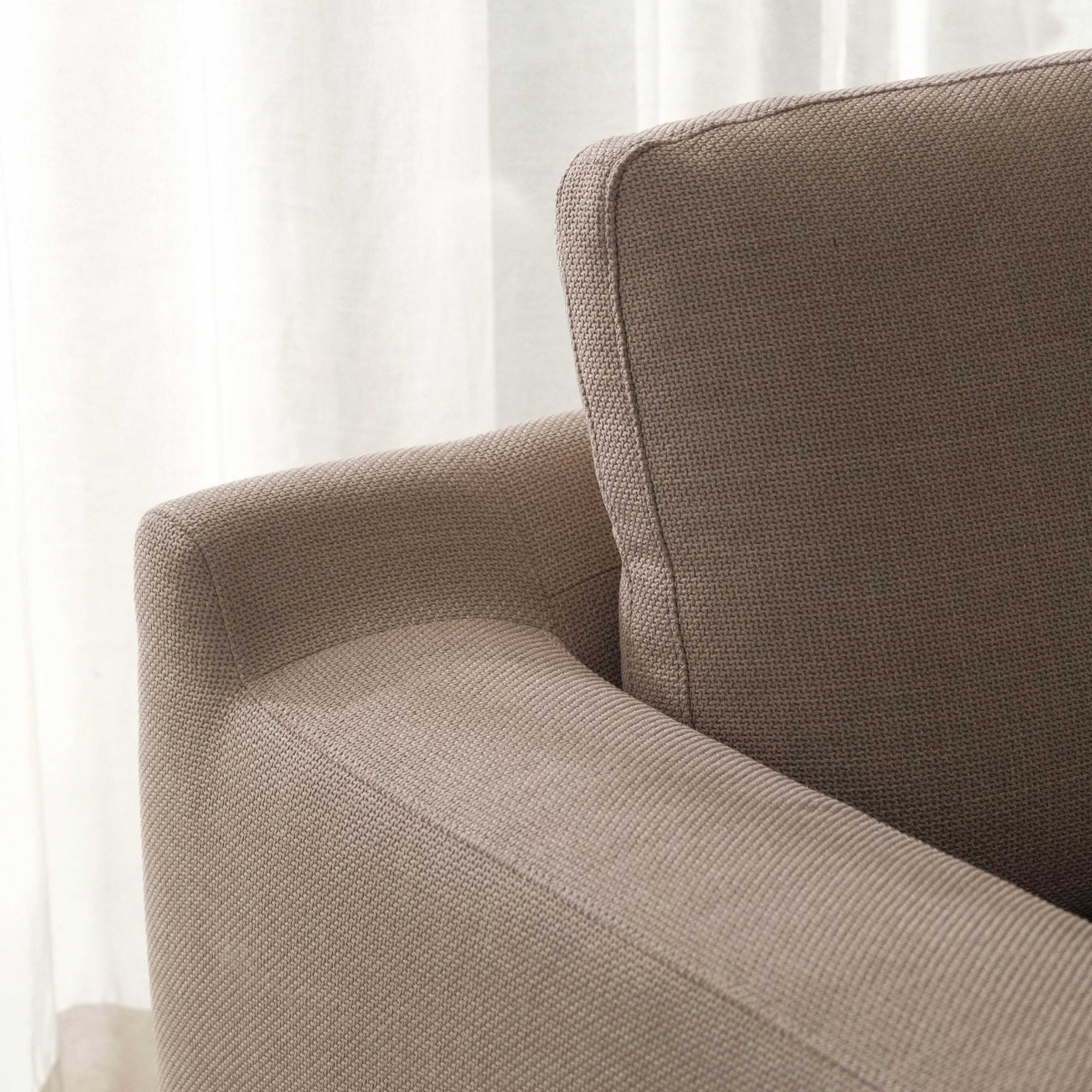 Emmett Sand Brown Corner Sofa