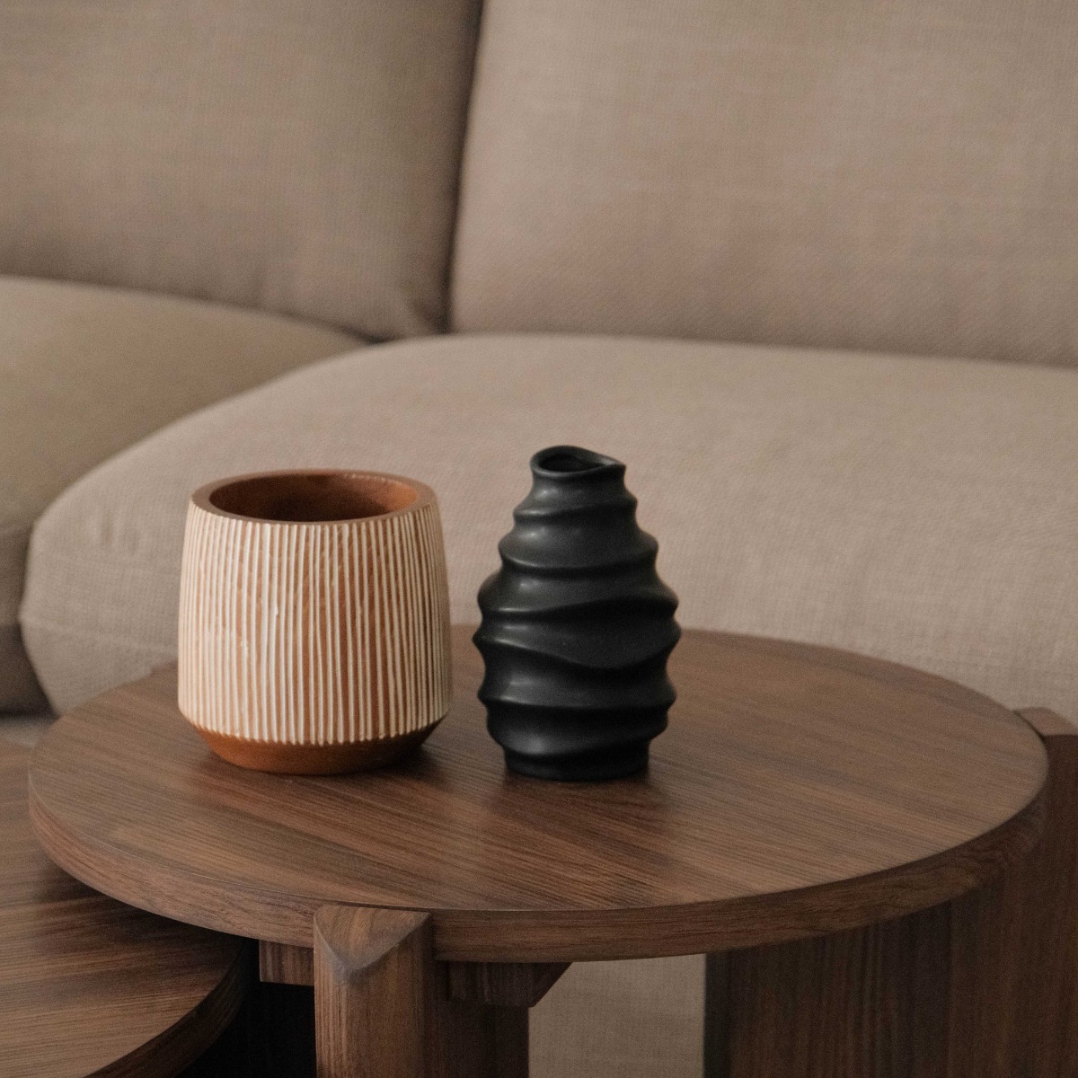 Juno Walnut Side Table