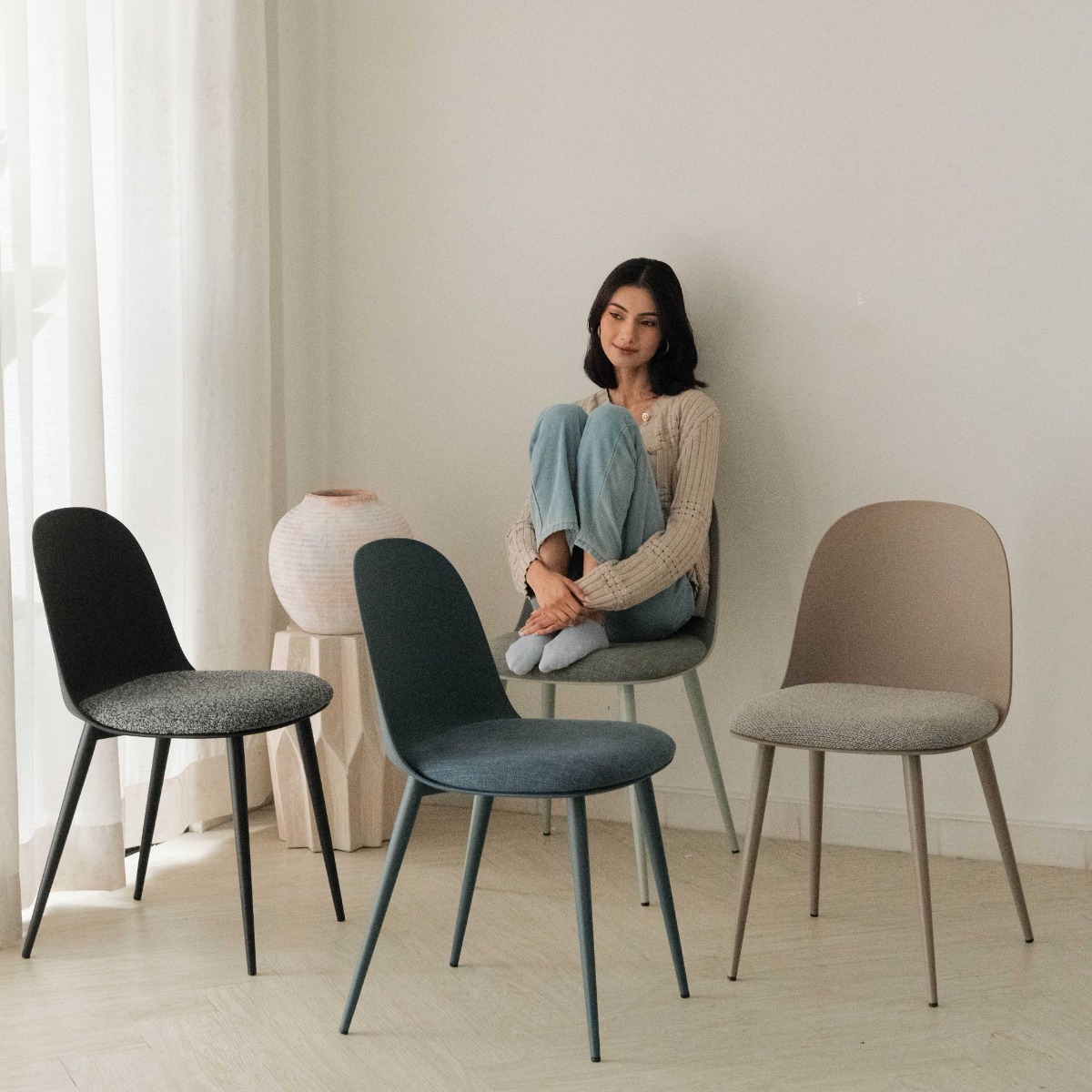 Kimi Dining Chair Ebony