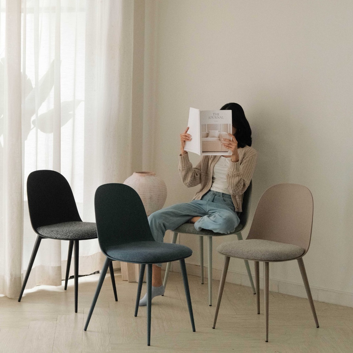 Kimi Dining Chair Hazelnut