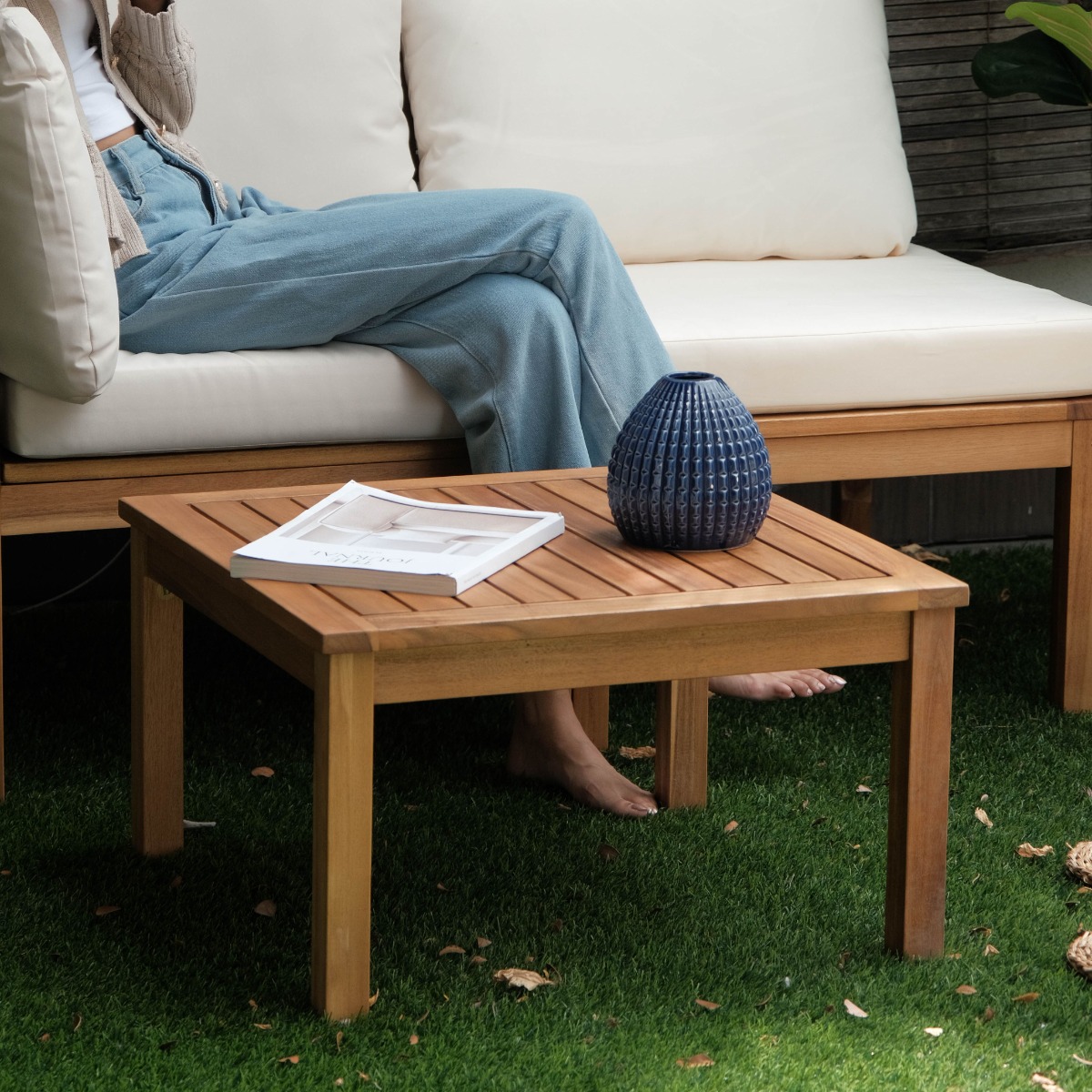 Freesia Outdoor Modular Ottoman / Coffee Table