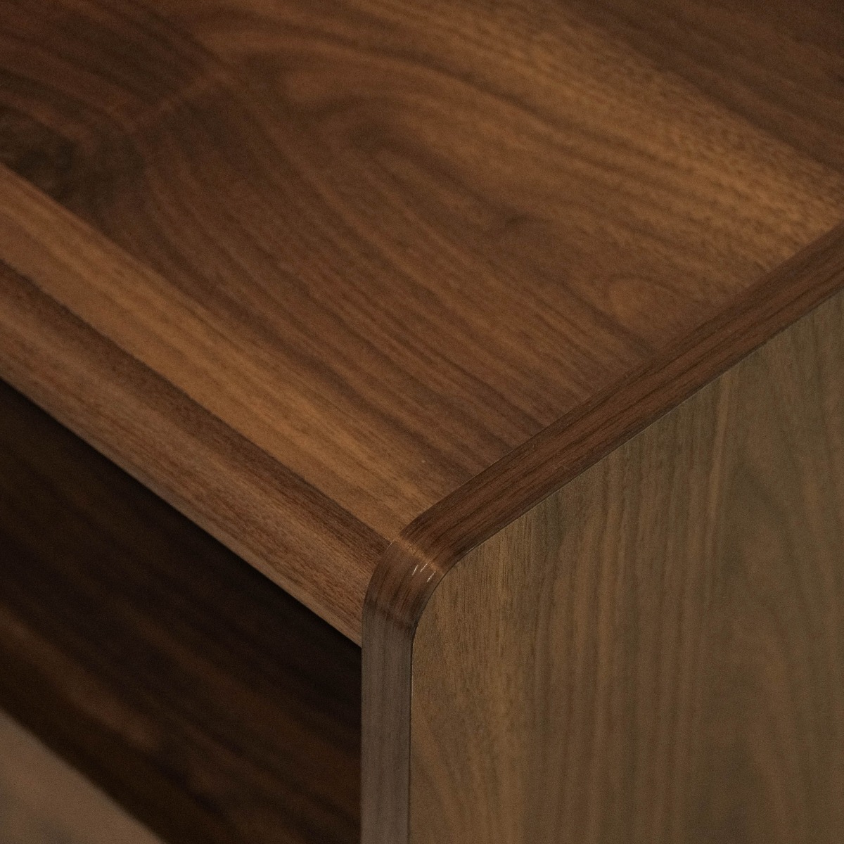 Alba Dark Brown Side Table