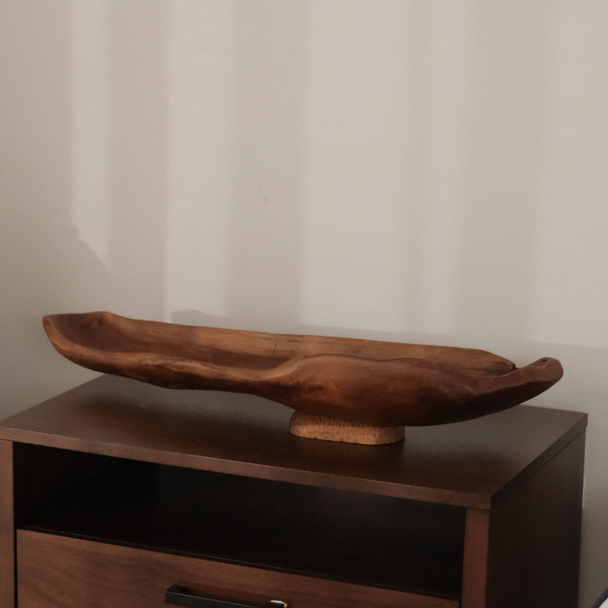 Suka Natural Teak Root Decorative Tray