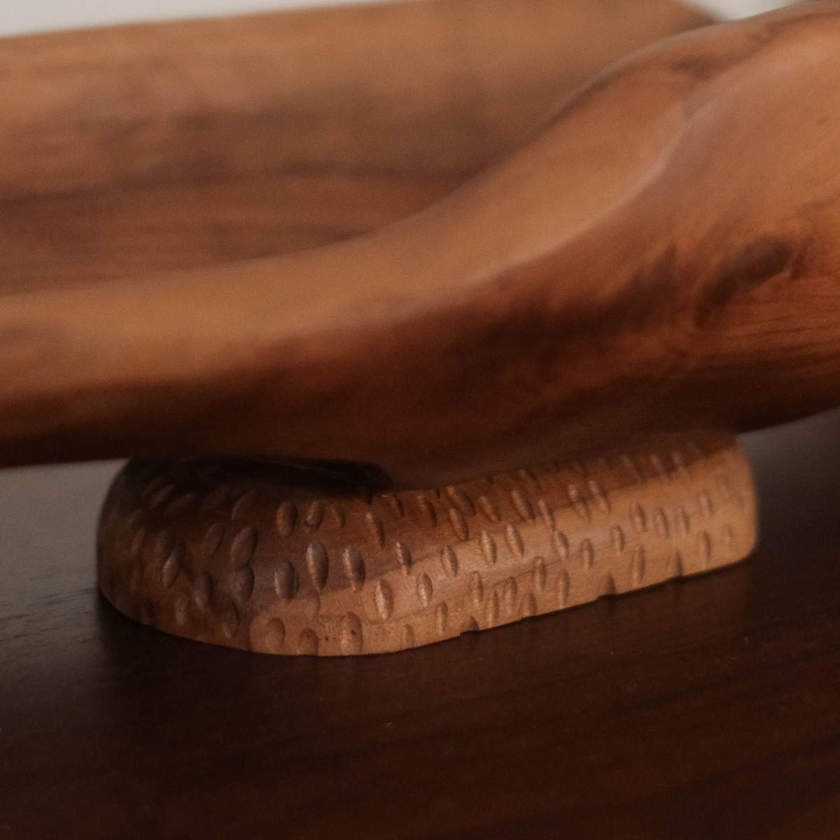 Suka Natural Teak Root Decorative Tray