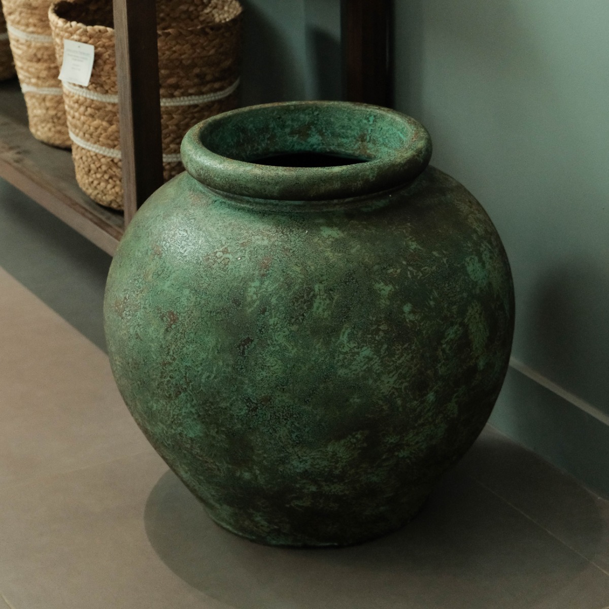 Terrava Vintage Jade Terracotta Vase
