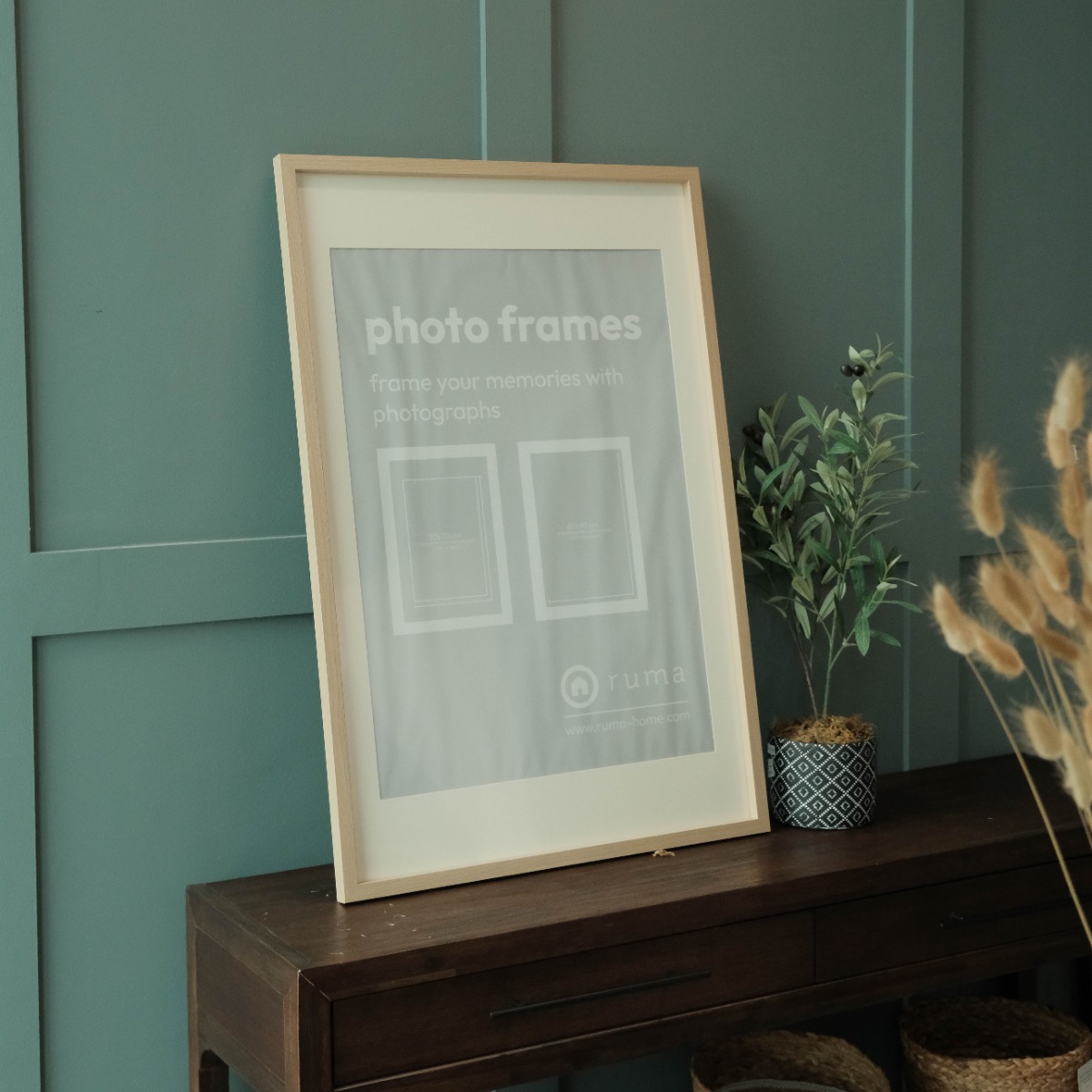 Joodi Natural Photo Frame 60x90cm / Window 50x70cm