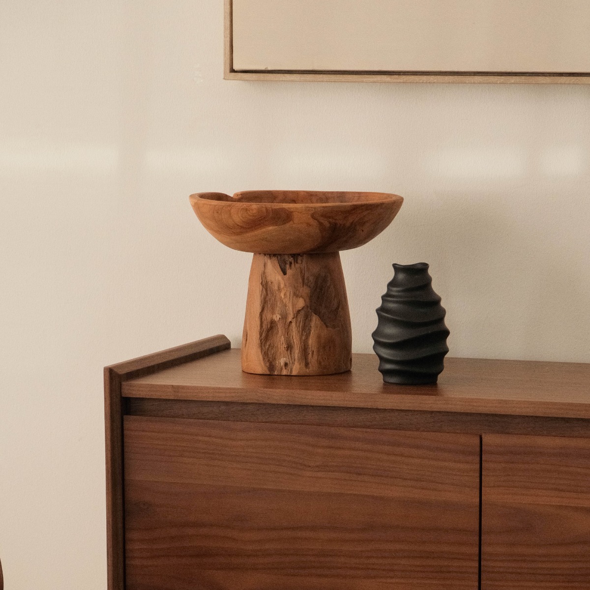 Roundi Natural Bowl Stand