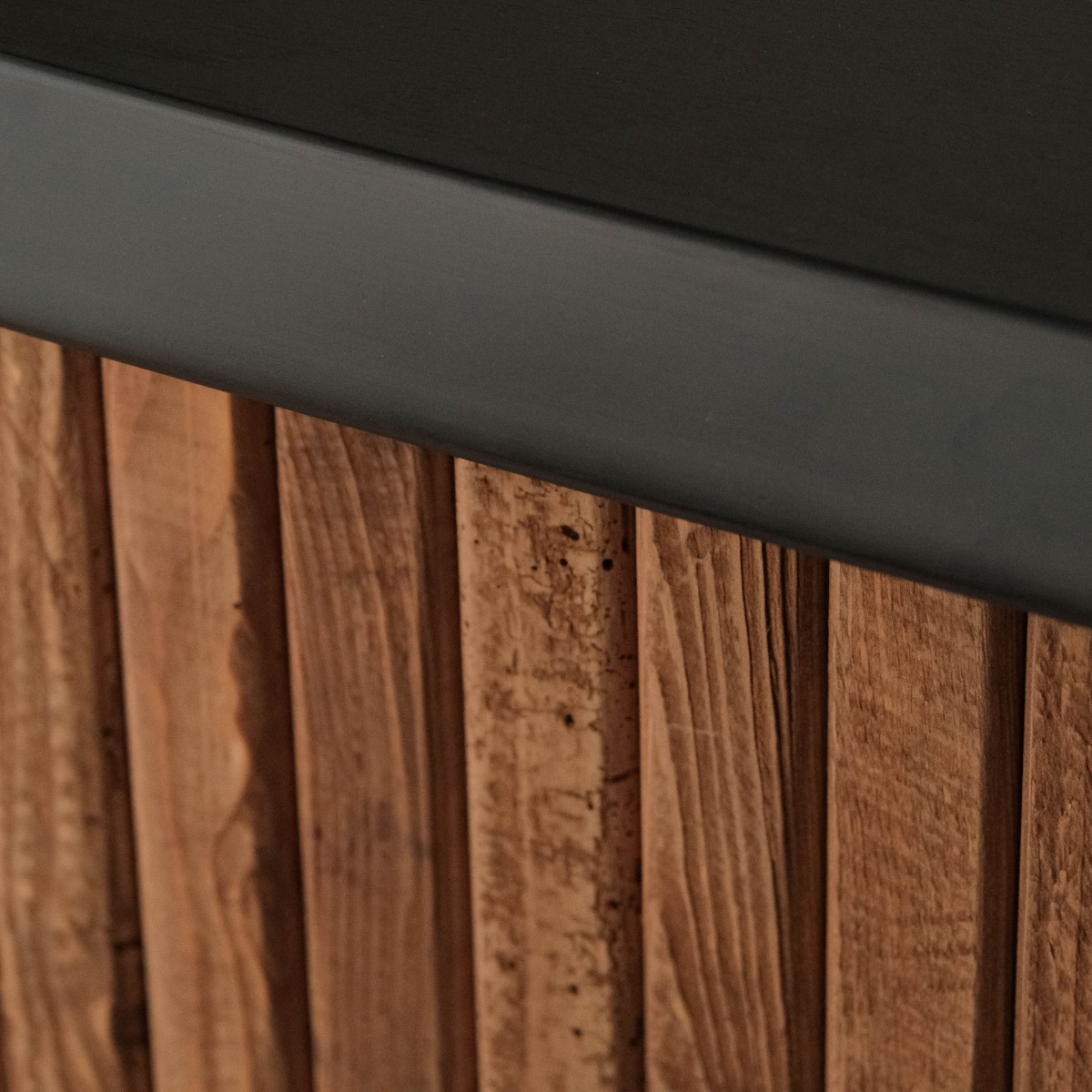 Plank Modern Rustic Console Table
